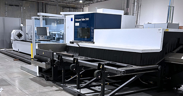 Trumpf TruLaser Tube 5000 Siemens Sinumerki 840D SL