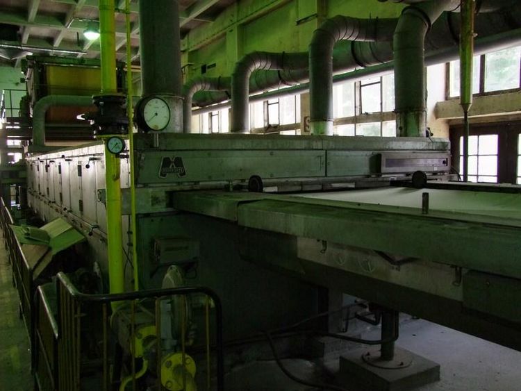 Monforts 180cm Drying and thermobonding line Monforts