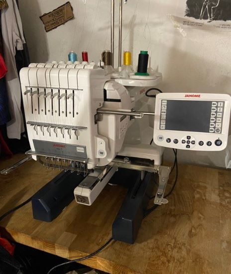 Janome mb-7 single head