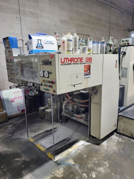 Komori Lithrone L-426 20 x 26”
