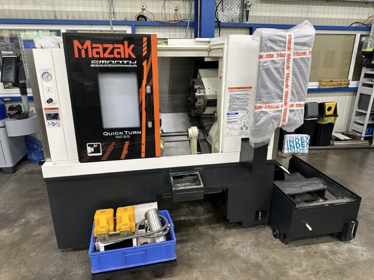 Mazak Mazatrol Smooth C 6,000 RPM QT 100 SG 2 Axis