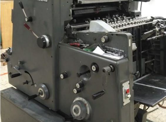 Heidelberg GTO 52 36 x 52