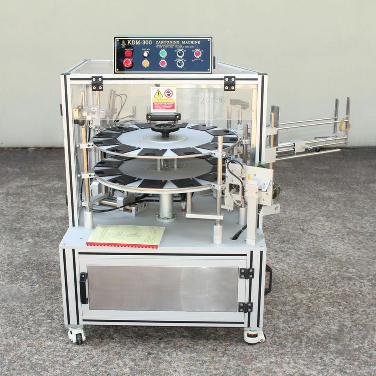 Kwang Dah KDM-300, Semi-Automatic Cartoner