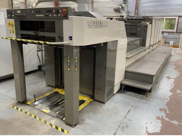 Komori LS 429 4 LX HUV 20X29