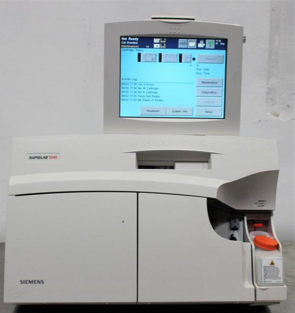 Siemens Rapidlab Series Blood Gas Analyzer