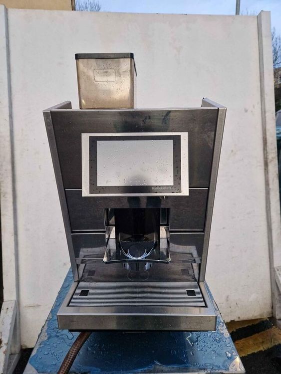 Black And White Thermoplan Bean To Cup Automatic Coffee Machine