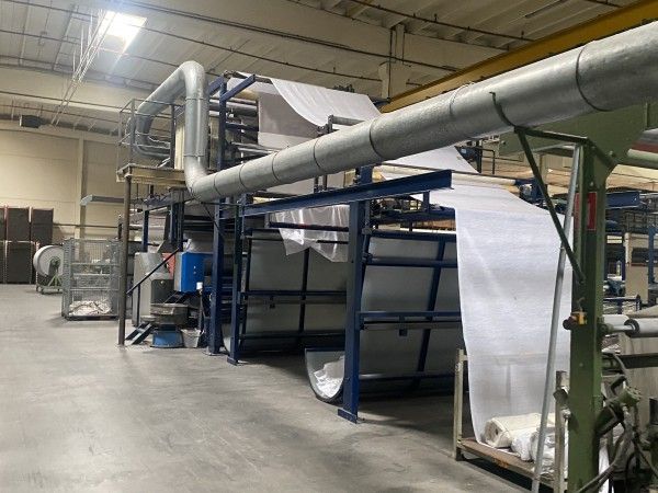 Klieverik PSD 2000 170 Cm Laminating and heat / paper printing line.