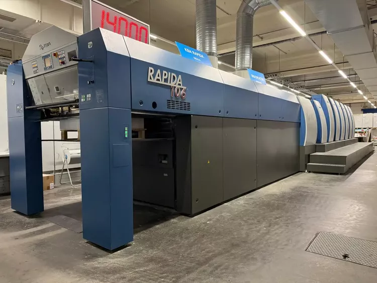 KBA RAPIDA 106-6 HS SIS SPC + L ALV3 FAPC