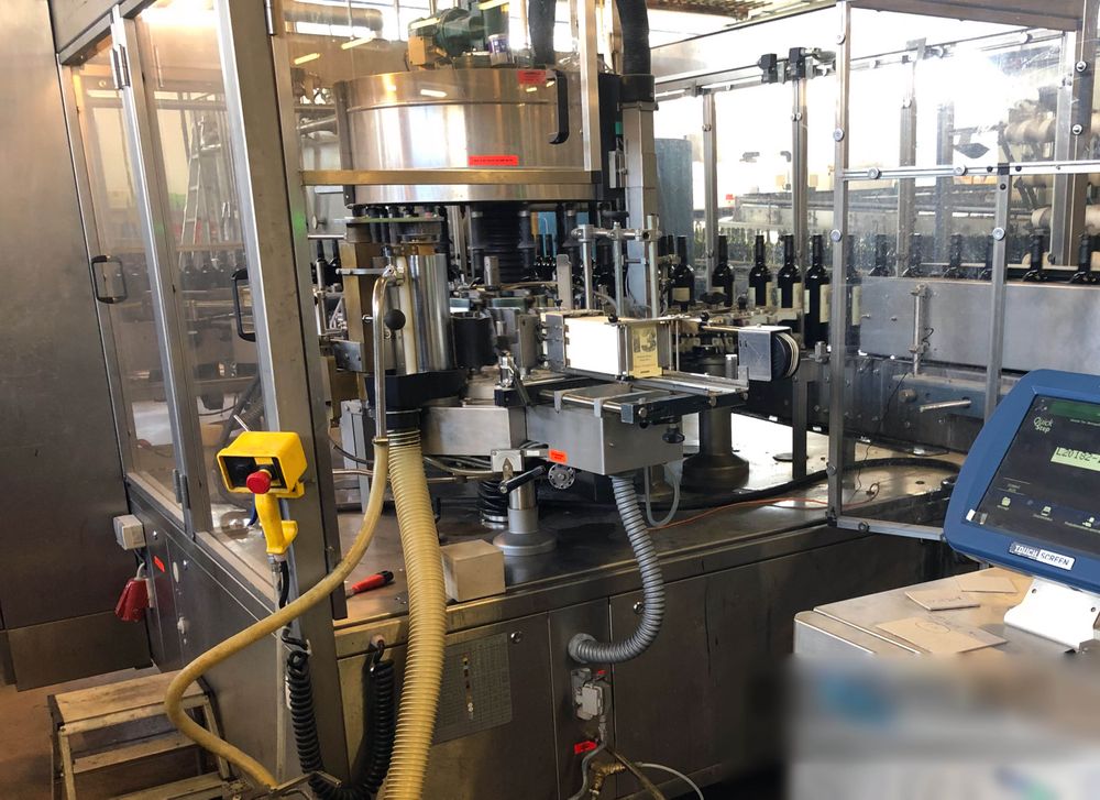 Krones Variomatic 72018, Labelling machine