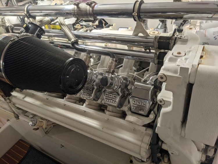 2 Detroit Desel 16V-2000 M90 (Pair) 1,800 HP (each engine)
