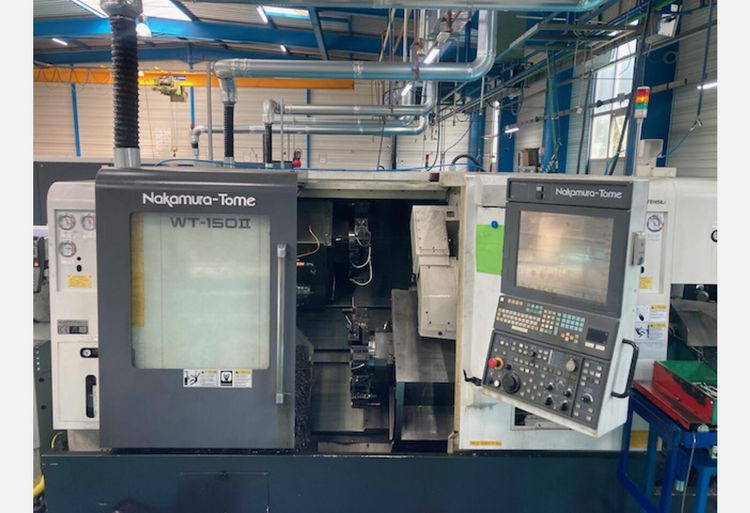 Nakamura FANUC CNC 5000 RPM WT 150 II 2 Axis