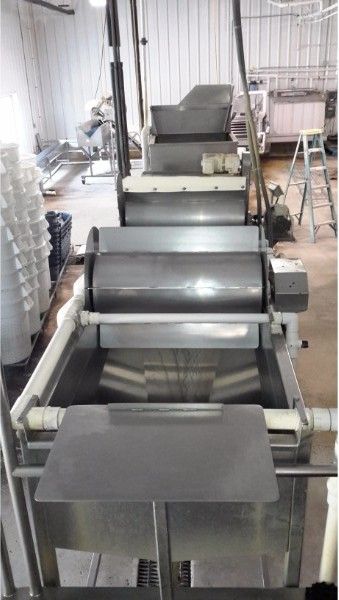 Initial  Wash Conveyor