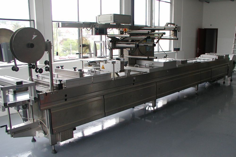 multivac r 530 mc, thermoforming machine package dimension