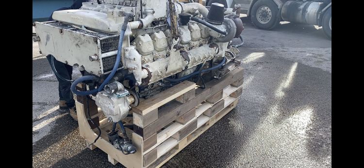 2 MTU 12V183 TE92 Marine Engines