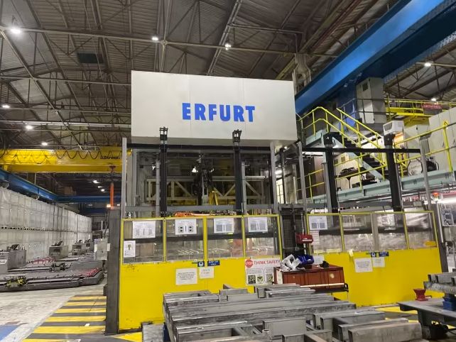 The M line: 2,000-tonne Erfurt EMP 2000 Special Mechanical press