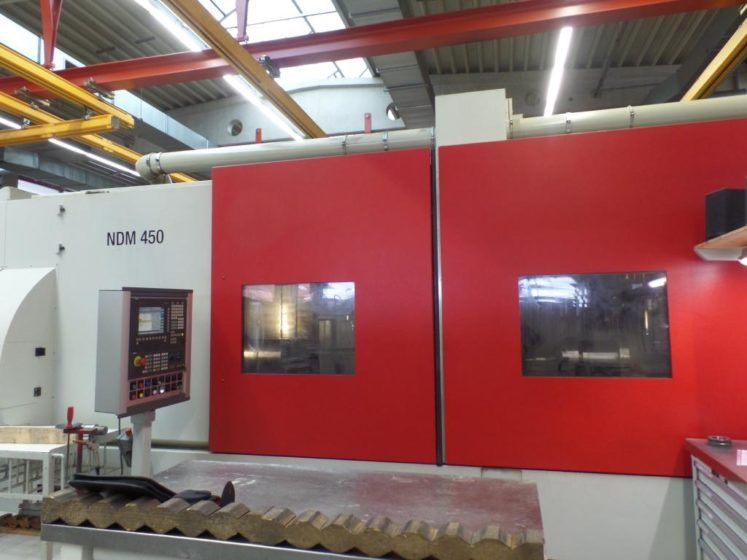 MAG Siemens 840D Power Line CNC Control 7000 rpm FMS NDM 450-4-300 4 Axis