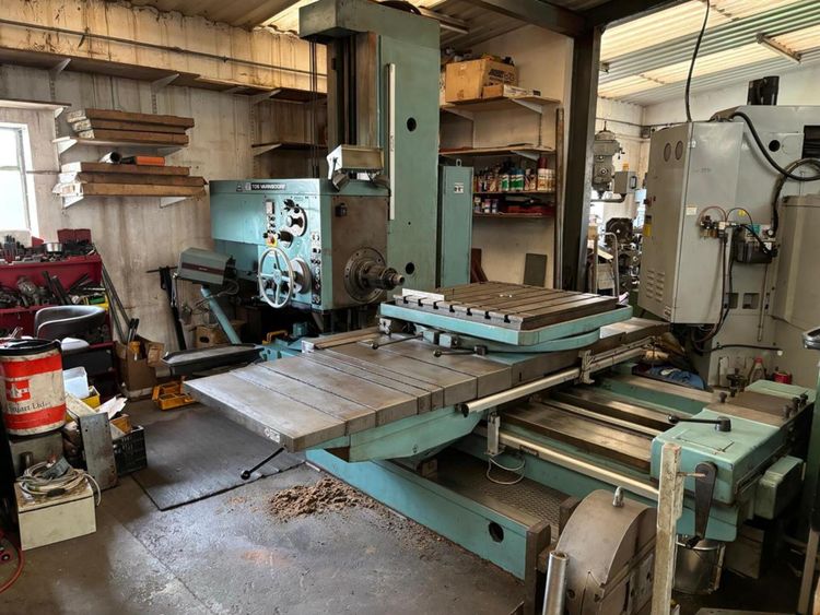 TOS W75 Horizontal Borer  1800 RPM