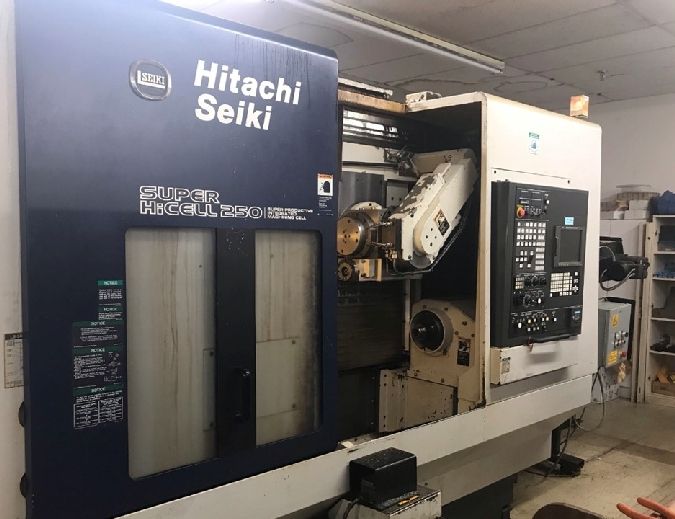 Hitachi Seiki Seicos 16T 4000 RPM Super Hi-Cell CH-250 2 Axis