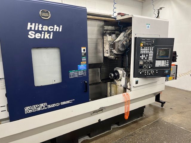 Hitachi Seiki SEICOS SIGMA 16T (FANUC 16iTA) CNC CONTROL 8000 RPM SUPER HICELL CH-250 5  Axis