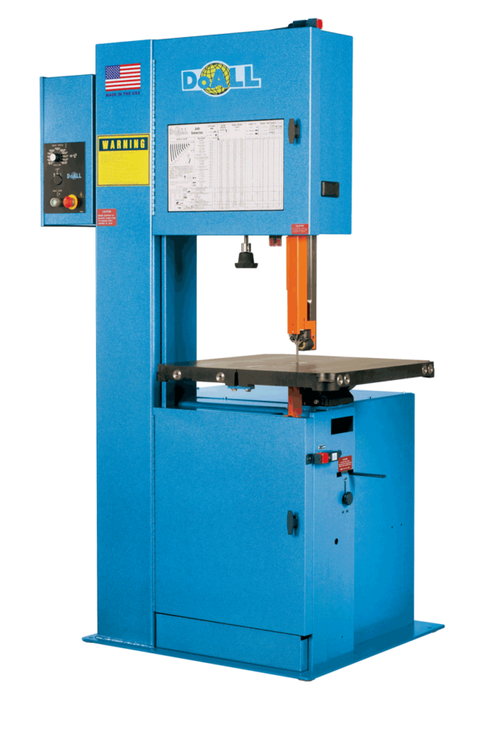 Do All 2013-V5 Vertical Band Saw semi automatic