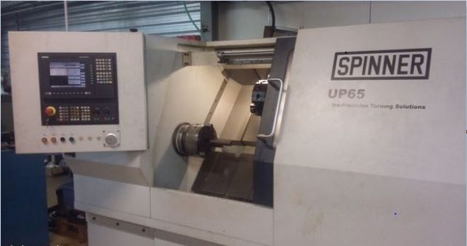 Spinner CNC type siemens 840D Variable UP65 4 Axis