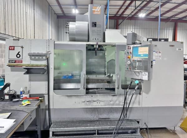 Haas VF-6/40 with Rotary Table 3 Axis