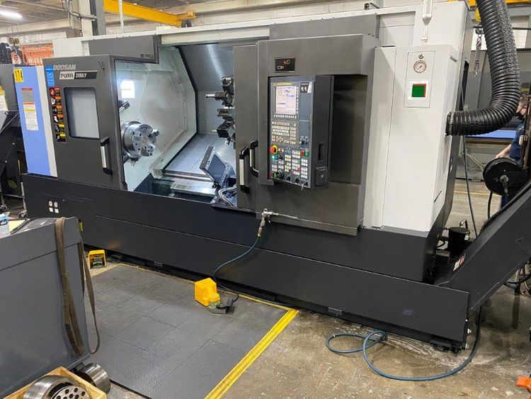 Doosan Doosan Fanuc Series I Cnc Control 2800 Rpm Puma 3100ly 4 Axis