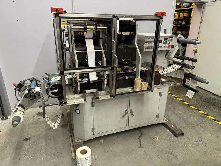 Newfoil 3500 Narrow-web hot foil stamping and embossing machine