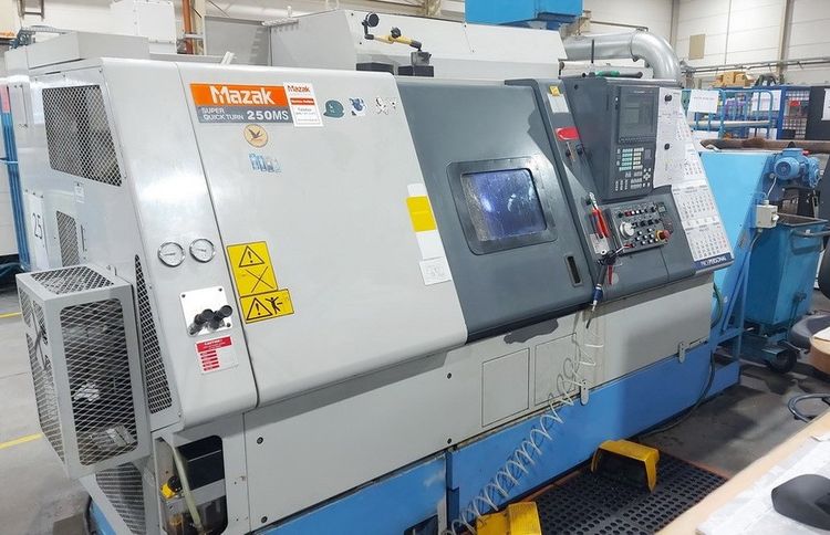 Mazak PC Fusion CNC 640 T 4000min/-1 SQT 250 MS 3 Axis