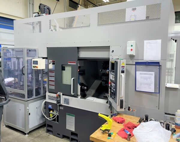 Tsugami Fanuc 0i-TF CNC 4,500 RPM M08SY-II 5 Axis