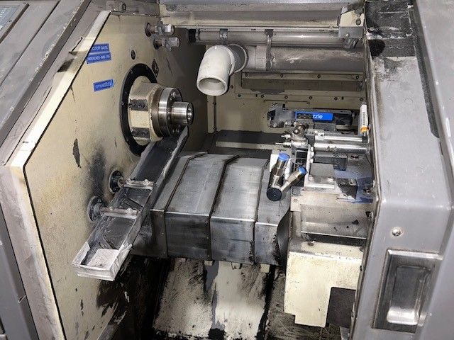 Hardinge FANUC 0T CNC CONTROL 6000 rpm Conquest GT Gang Tool 2 Axis