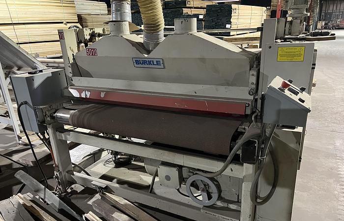 Burkle 50" Wire Brush Machine