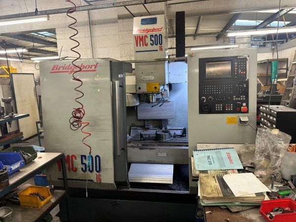 Bridgeport VMC 500/16 Vertical Machining Centre 3 Axis