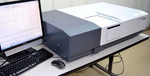 Shimadzu UV-3600 UV-VIS-NIR Spectrophotometer