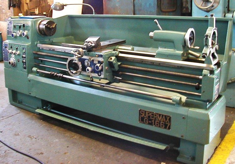 Supermax Engine Lathe Max. 1800 rpm LG1667