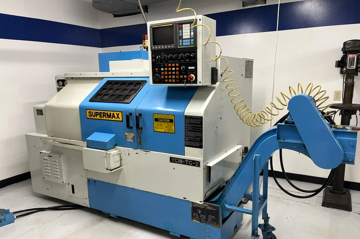 Supermax Fanuc 0-T Variable Speed TC-2 2 Axis