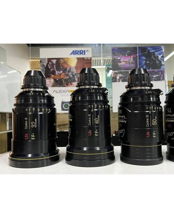 Cooke ANAMORPHIC FF+ Cine Lenses Set