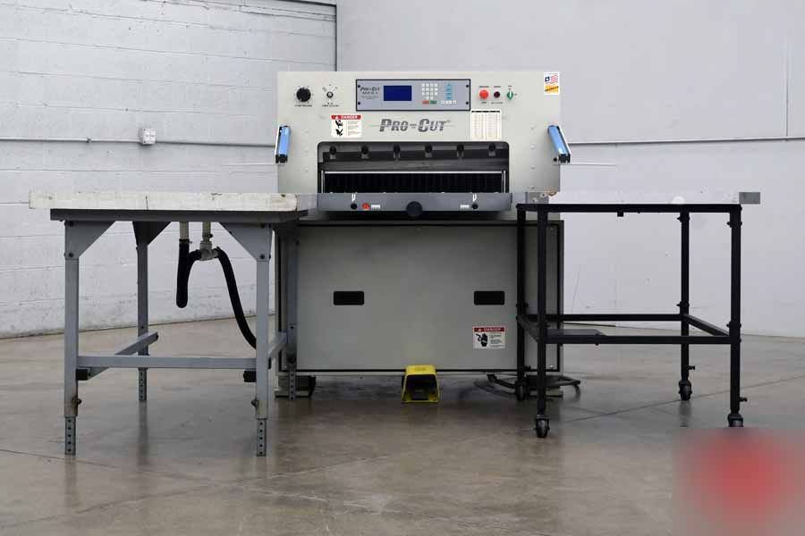 Procut 320 MPS II, Hydraulic Programmable Paper Cutter