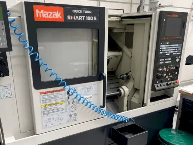 Mazak MAZATROL     Model: SMART 6000 rpm 1/MIN QT SMART-100 2 Axis