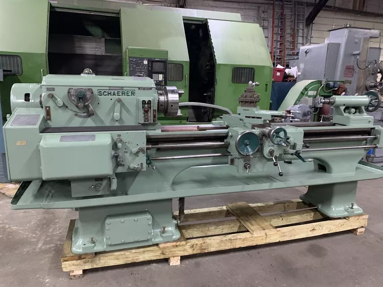 Schaerer Engine Lathe 1400 RPM 20X60