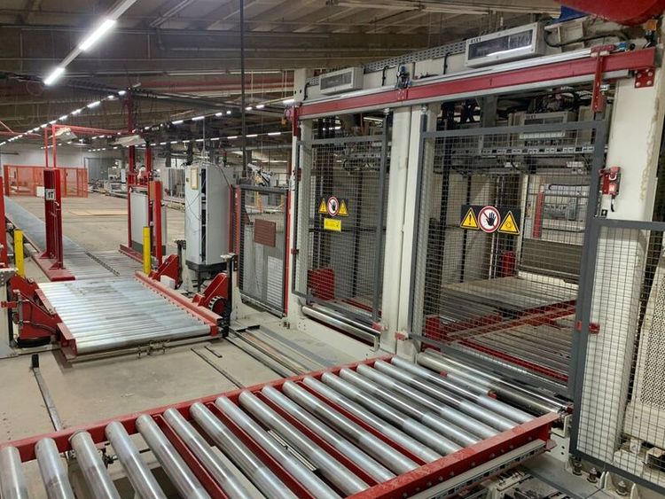 Meinert AM33 - 3000 /1300 Systems Unloading and stacking station