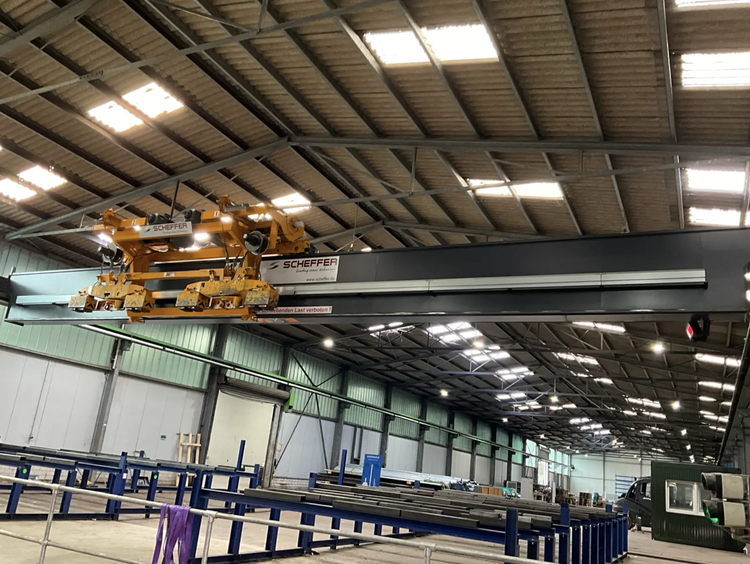  Insolvency auction of Scheffer overhead cranes - Former Peter Drösser