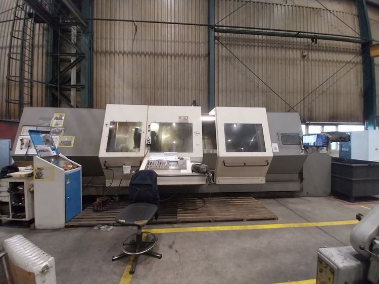 Voest-Alpine, Weipert system Siemens Sinumerik 810T 1600 RPM WNC 700Sx3000 2 Axis