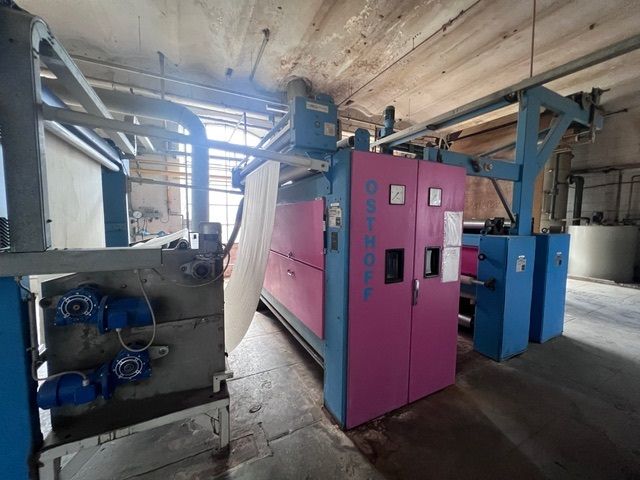 Osthoff 200 Cm Singeing machine