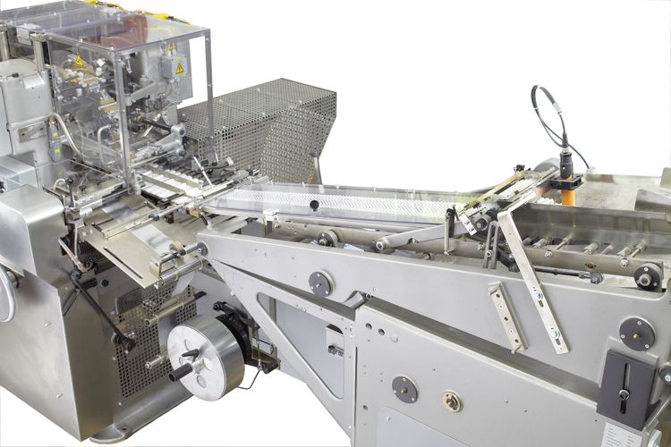 Siebler EZ2 roll wrapping machine for round tablets and similar items