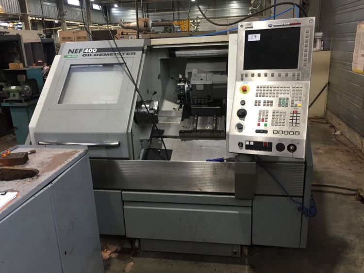 DMG CNC Control Variable NEF 400 CNC lathe 2 Axis