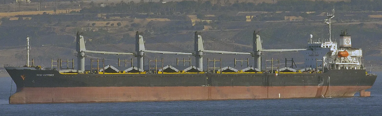 Imabari NEW VICTORY ABT 26516 DWT ON 9.789 M DRAFT