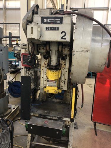 Johnson, South Bend 45 ton OBI Flywheel Press 45 Ton