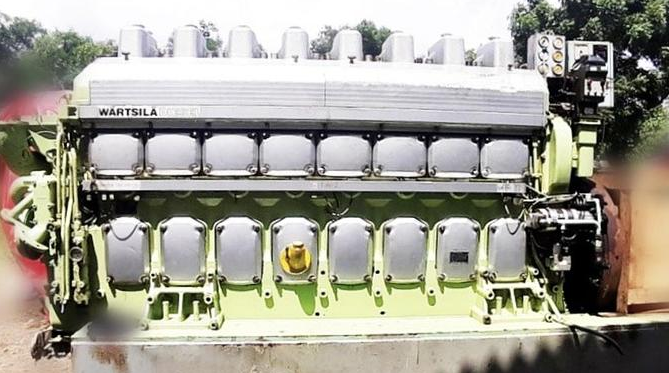 Wartsila 8L20 Diesel Generator Set 1.2 MW