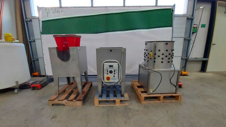 Starter poultry processing line